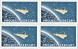 USA Space Stamps, 3 Blocks of 4 MNH: Project Mercury, Apollo 11 (First Man on the Moon), Mariner Mission to Venus and Mercury