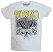 Rubble S/S Adult T-shirt in White by Fyasko Clothing