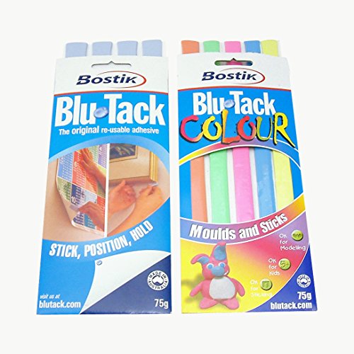BluTack Reusable Adhesive 75g Import It All
