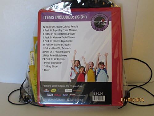 School Supply Bag (K-3rd)
