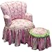 Angel Song Hot Stuff Princess Girl's Ottoman