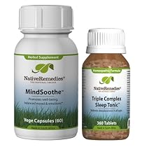 Native Remedies Triple Complex Sleep Tonic and MindSoothe ComboPack