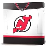 NHL New Jersey Devils White Jersey Canvas Print (12 x 12)