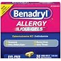 Benadryl Dye-Free Allergy Reliefs, 24-Count Liqui-gels (Pack of 4)