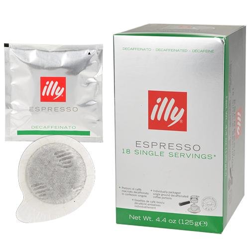 Illy espresso pods, DECAF.