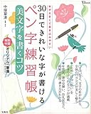 中塚 翠涛 30日できれいな字が書けるペン字練習帳 美文字を書くコツ【オリジナル一筆箋付き】 (TJMOOK) (2014-11-14)[大型本]