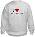 I LOVE ROCHESTER - City-series - Light Grey Sweatshirt