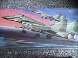 mig 29 fulcrum 1:72 scale model by fujimi
