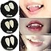 NIGHT-GRING Halloween Party Cosplay Prop Decoration Vampire Tooth Horror False Teeth -6 pieces