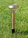 SohoDecor 2 Pack Copper Finished Outdoor Solar Lights