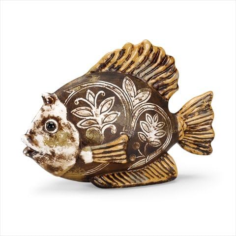 Wildwood Lamps 292502 Antique Patina Hand Made And Colored Fun Fish