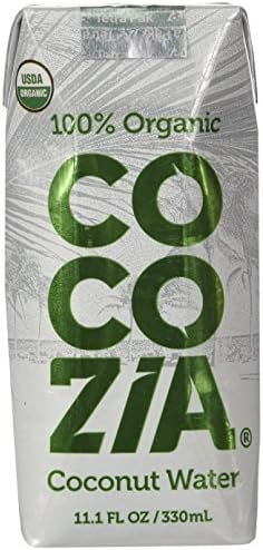 Cocozia 100% Organic Coconut Water 11.1 Oz (Pack of 1)