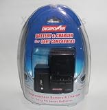 DigiPower Battery & Charger for Sony FH Series Camcorder Batteries