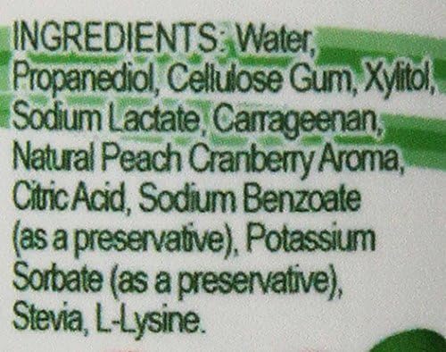 Nature Lovin Lubricants Naturally Yours Peach Cranberry Flavored Lubricant, 4 Fluid Ounce