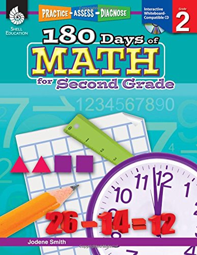 180 Days of Math for Second Grade (Practice, Assess, Diagnose)