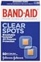 Band-Aid Brand Adhesive Bandages, Clear Spots, 50-Count Bandages (Pack of 8)