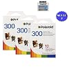 3 Pack of Polaroid 300 Film PIF-300