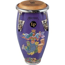 Latin Percussion LPM197-IW Santana Mini Tunable Conga Indigo