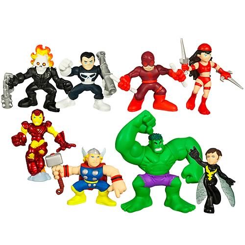 Marvel Heroes Superhero Squad Wave 2 Set
