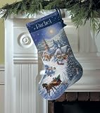 Gold Collection Sleigh Ride At Dusk Stocking Count