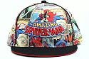 Spider man Marvel Comics Kids Flat Visor Bill Hat Black [Apparel]