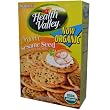 Health Valley Low-Fat Crackers, Sesame, 6-Ounce Boxes (Pack of 6)