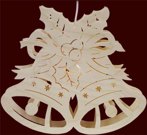 Lichterwelt Fensterlicht - Glocke - 35 x 29 x 