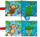 ベビー知育玩具 3D布の絵本 動物 赤ちゃん おもちゃ 知育 知育教育 出産祝い かわいい 人気