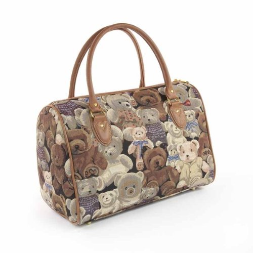 ladies weekend bag/travel duffle bag/gym bag/cabin approved hand luggage Teddy Bear