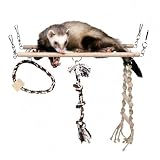 Ferret Cage Wooden Playbridge Pet Playing Climbing Toy