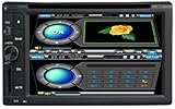 Fuxon U6208 6.2 zoll 3D Flip MENU Doppel-DIN DVD Receiver ,im Armaturenbrett Navigation system,Eingebaut Digital TV,Eingebaut Bluetooth and Radio