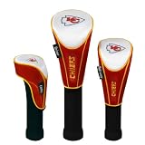 Kansas City Chiefs Set of Three Headcovers