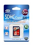 Team SDHCメモリーカード Class4 8GB オレンジ TG008G0SD24X チームJC