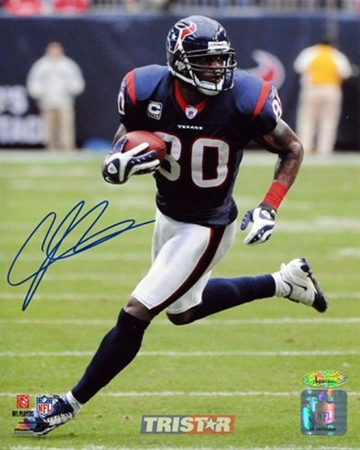Andre Johnson Signed Autographed Houston Texans 8x10 Photo TRISTAR COA
