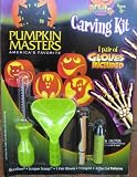 Pumpkin Masters Kids Pumpkin Carving Kit with 4 Patterns, Tools, Gloves