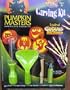 Pumpkin Masters Kids Pumpkin Carving Kit with 4 Patterns, Tools, Gloves