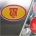 Tuskegee Golden Tigers Oval Magnet