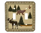 Outdoorsman Double Switchplate