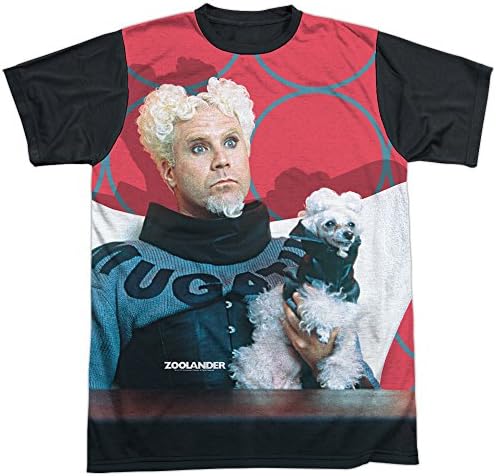 Zoolander Mugatu Mens Sublimation Shirt White MD