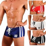 Mens New Varsity Football Trunk Boxer Swimsuit By Gary Majdell Sport