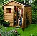 WEKA GARTENHAUS 14MM 180x100 CM KDI HOLZ freiHaus