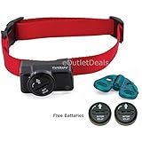 Best Petsafe Wireless Fence Collar - Waterproof Receiver - 5 Adjustable Levels of correction. - PIF-275-19 - Bonus 2 Free Batteries - With Free eOutletDeals Postcard Magnet Calendar
