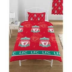 Liverpool FC Fussball FAN Bettw�sche "Liverbird Rotary" ca. 137x200 75x50 NEU