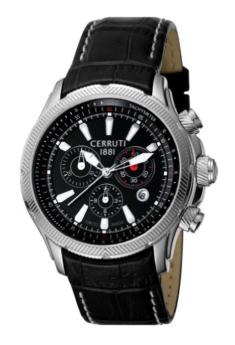 CERRUTI Herrenarmbanduhr Swiss Made Collection AQUILA CT101061S03