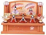 ひな人形 木目込 大里彩 作 五人飾り 4fk8206 段飾り 雛人形