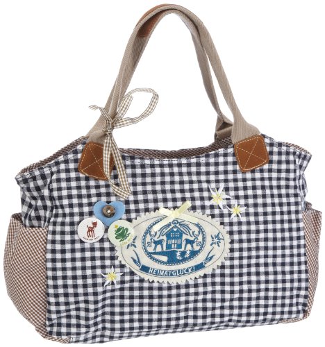 Adelheid Heimatgl&uuml;ck Handtasche gro&szlig; 11120991621, Damen Henkeltaschen 35x21x12 cm (B x H x T)