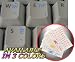 PUNJABI KEYBOARD STICKER WITH BLUE LETTERING TRANSPARENT BACKGROUND FOR DESKTOP, LAPTOP AND NOTEBOOK