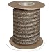 Palmetto Style 1600 Flax/Ramie Compression Packing Seal, Tallow/Wax Lubricant, Brown