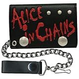 Alice In Chains - Fly Leather Wallet W  Chain by Old Glory
