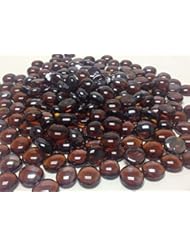 Pet Products: Dashington? 5 Pounds-flat Amber Colored, Glass Marbles for Vase Filler, Table Scatter, Aquarium Decor - Dashington